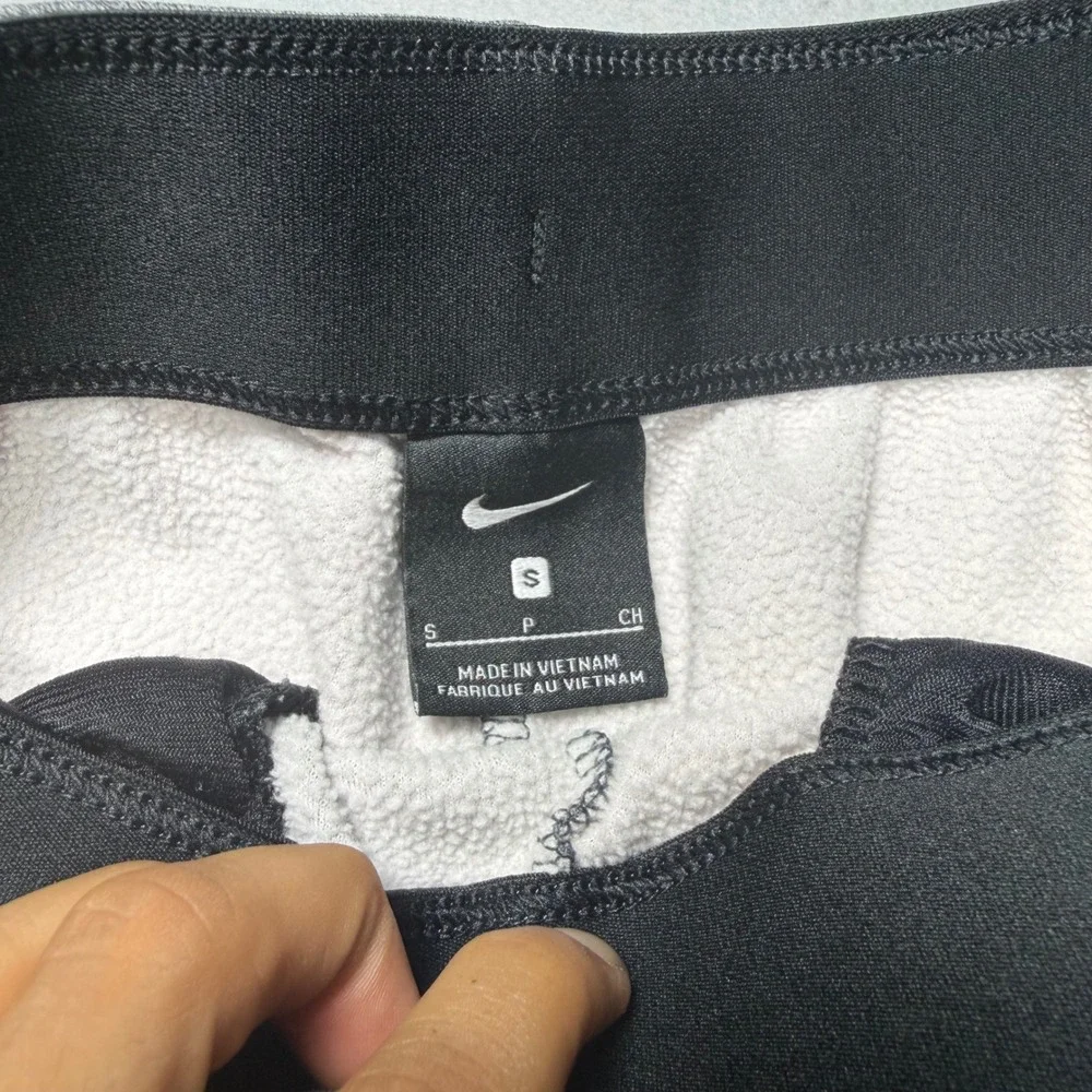 Nike Mens Therma-FIT Fleece Training Pants Gray Straight Leg Small CU7351-063